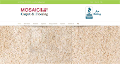 Desktop Screenshot of mosaicflooring.ca